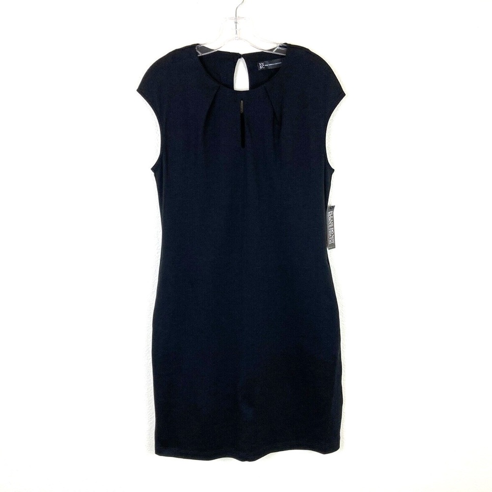 New York & Company Women’s Black Sheath Sleeveless Dress